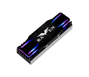 SilverStone TP03-ARGB černá / Chladič na disk M.2 o velikosti 2280 / ARGB