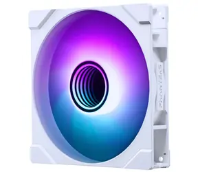 PHANTEKS M25 Gen2 PWM D-RGB bílá / 140mm / Hydraulic Bearing / 36.4 dB @ 1800 RPM / 101.78 CFM / 4-Pin PMW + 3-Pin