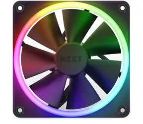 NZXT F120 PWM černá / 120mm / Fluid Dynamic Bearing / 27.5 dB @ 1800 RPM / 50.18 CFM / 4-Pin PMW