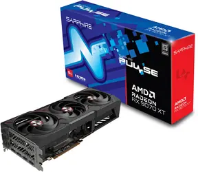 Sapphire PULSE Radeon RX 9070 XT 16GB / 2970 MHz / 16GB GDDR6 / 256-bit / 2x HDMI + 2x DP / 750W (8+8)