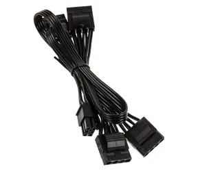 Kolink Kabel 1x 6-Pin na 4x 4-Pin Molex 75cm černá