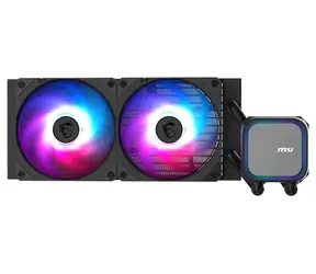 MSI MAG CoreLiquid A13 240 černá / 2x 120mm / 31.1 dB @ 2000 RPM / 62.6 CFM / AMD + Intel