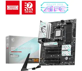 MSI B840 GAMING PLUS WIFI / B840 / 4x DDR5 / 1x 2.5GLAN / Wi-Fi 7 / ATX 