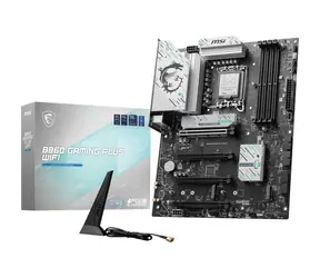 MSI B860 GAMING PLUS WIFI / B860 / LGA 1851 / 4x DDR5 / PCIEx 16 / 5GLAN / Wi-Fi / ATX