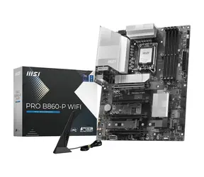 MSI PRO B860-P WIFI / B860 / LGA 1851 / 4x DDR5 / PCIEx 16 / 5GLAN / Wi-Fi / ATX