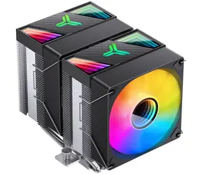 Jonsbo CR-1400 DV2 černá / 2x 92mm / Hydraulic Bearing / 33.8 dB @ 2300 RPM / 38.2 CFM / AMD + Intel