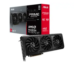ASUS Prime Radeon RX 9070 OC 16GB / 2590 MHz / 16GB GDDR6 / 256-bit / 1x HDMI + 3x DP / 650W (8+8)