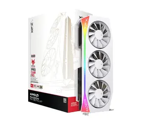 XFX Mercury Radeon RX 9070 XT OC  Magnetic 16GB / 3100 MHz / 16GB GDDR6 / 256-bit / 1x HDMI + 3x DP / 700W (8+8+8)