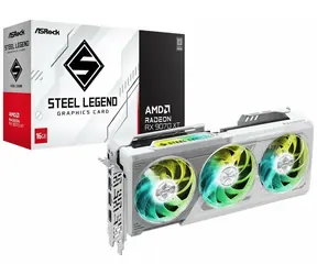 ASRock Radeon RX 9070 XT Steel Legend 16GB / 2970 MHz / 16GB GDDR6 / 256-bit / 1x HDMI + 3x DP / 700W (8+8)