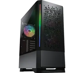 COUGAR MX430 Air RGB černá / PC skříň / ATX / micro-ATX / mini-ITX / RGB / průhledná bočnice / bez zdroje 