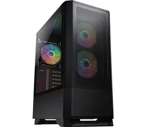 COUGAR MX430 Mesh RGB černá / PC skříň / ATX / micro-ATX / mini-ITX / RGB / průhledná bočnice / bez zdroje