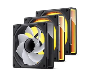 Jonsbo ZK-120BR Reverse 3ks černá / 120mm / FDB / 30.7 dB @ 1800 RPM / 47.71 CFM / 4-pin PWM + 3-Pin