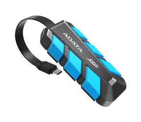 ADATA SC740 1TB modrá / SSD / Externí / čtení: 1050MBps / zápis: 1000MBps / Type-C 3.2 Gen 2