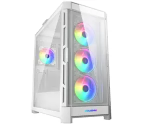 COUGAR Duoface Pro RGB bílá / PC skříň / ATX / micro-ATX / mini-ITX / RGB / průhledná bočnice / bez zdroje 