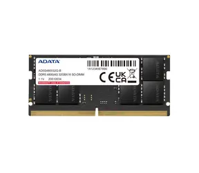ADATA 16GB (1x 16GB) 4800MHz / DDR5 / 4800MHz / CL40 / SO-DIMM / ECC / 1.1V
