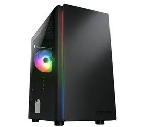 COUGAR Purity RGB černá / PC skříň / micro-ATX / mini-ITX / RGB / průhledná bočnice / bez zdroje