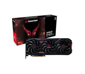 PowerColor Red Devil Radeon RX 9070 XT 16GB OC / 3060 MHz / 16GB GDDR6 / 256-bit / 1x HDMI + 3x DP / 900W (8+8+8)