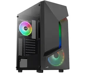 Aerocool Scape-G-BK-v3 ARGB  černá / ATX / 2x USB-A 3.0 / 1x USB-A 2.0 / 2x 140mm / 1x 120mm / bez zdroje 