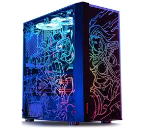 Aerocool Skribble RGB  černá / ATX / 2x USB-A 3.0 / 3x 120mm / bez zdroje / průhledná bočnice 