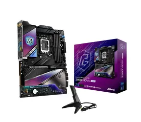 ASRock Z890 Nova WiFi / Z890 / LGA 1851 / 4x DDR5 / PCIex16 / 1x5GLAN / 1x2,5GLAN / ATX