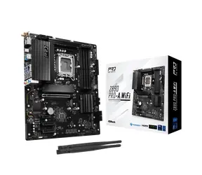 ASRock Z890 Pro-A WiFi / Z890 / LGA 1851 / 4x DDR5 / PCIex16 / 1x2.5GLAN / ATX