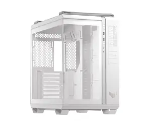 ASUS GT502 TUF GAMING HORIZON TG ARGB bílá / ATX / 2x USB 3.1 / USB-C 3.2 / bez zdroje / průhledná bočnice 