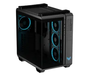 ASUS GT502 TUF GAMING HORIZON TG ARGB černá / ATX / 2x USB 3.1 / USB-C 3.2 / bez zdroje / průhledná bočnice 