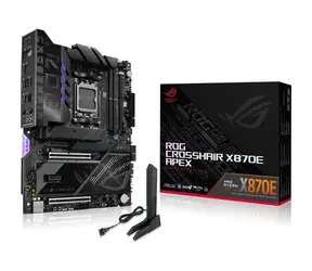 ASUS ROG CROSSHAIR X870E APEX / AMD X870 / DDR5 / SATA III RAID / USB / 5GLAN / M.2 / sc.AM5 / ATX