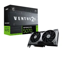 MSI GeForce RTX 5070 12G VENTUS 2X OC / 12GB GDDR7 / PCI-E / 3x DP + HDMI 