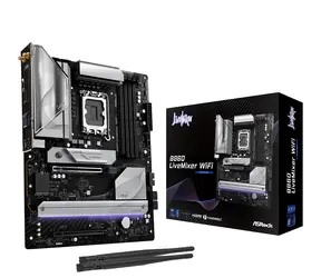 ASRock B860 LiveMixer WiFi / B860 / LGA 1851 / 4x DDR5 / PCIEx 16 / 2.5GLAN / Wi-Fi / ATX