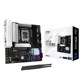 ASRock B860M Pro RS Wifi / B860 / LGA 1851 / 4x DDR5 / PCIEx 16 / 2.5GLAN / Wi-Fi / mATX