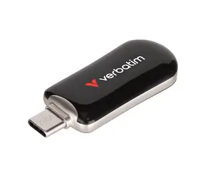 Verbatim Plectra 256GB černá / Flash Disk / USB-C 3.0 / až 100 MBs