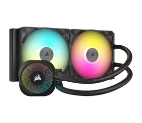 Corsair iCUE LINK TITAN RGB černá / 2x 140mm / 36dB / 300-1700 RPM / 94.7CFM / Intel + AMD