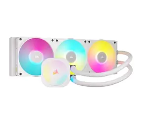 Corsair iCUE LINK TITAN RGB bílá / 3x 120mm / 36dB / 300-2100 RPM / 73.5CFM / Intel + AMD