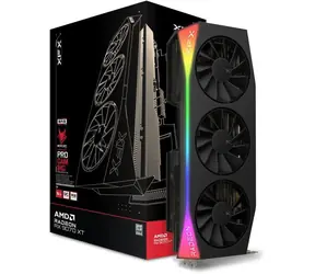 XFX Mercury Radeon RX 9070XT 16GB OC / 3100 MHz / 16GB GDDR6 / 256-bit / 1x HDMI + 3x DP / 700W (8+8+8)