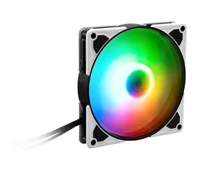 Sharkoon SilentStorm 140 PWM RGB černá / větráček / 140mm / RGB / 34.7 dBA / 1400 RPM / 121.9 m3h