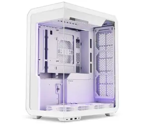 Ssupd Xhuttle bílá / ATX / 2x USB-A 3.0 / 1x USB-C 3.2 / průhledná bočnice / bez zdroje