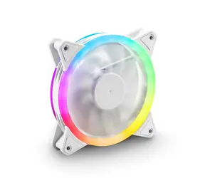 Sharkoon SHARK Blades PWM RGB bílá / větráček / 120mm / RGB / 24.8 dBA / 1400 RPM / 94.8 m3h