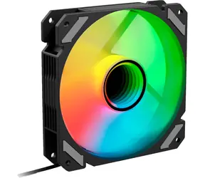 Sharkoon SHARK Mirror RGB PWM černá / větráček / 120mm / RGB / 26.8 dBA / 1500 RPM / 99.52 m3h