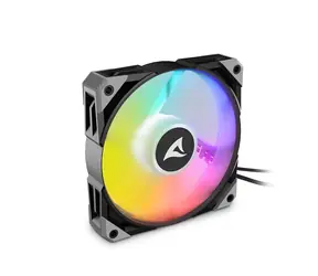 Sharkoon Rebel F50 PWM černá / větráček / 120mm / RGB / 35 dBA / 2000 RPM / 77.6CFM