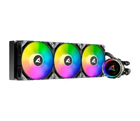 Sharkoon S90 RGB AIO 360mm / 3x 120mm / 2000 RPM / 71 CFM / 35dB / 4-pin / Intel & AMD