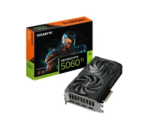 GIGABYTE GeForce RTX 5060 Ti WINDFORCE OC 16GB / 2587MHz / 16GB GDDR7 / 128-bit / 1x HDMI + 3x DP / 650W (8)