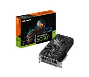 GIGABYTE GeForce RTX 5060 Ti WINDFORCE 8GB / 2572MHz / 8GB GDDR7 / 128-bit / 1x HDMI + 3x DP / 650W (8)