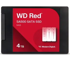 WD Red SA500 4TB / SSD / 2.5" SATA / čtení: 560MBps / zápis: 530MBps