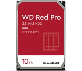 WD Red Pro WD103KFBX 10TB / HDD / 3.5" / SATA 6GBs / čtení: 267MBps / zápis: 267MBps / 7200RPM / 512MB cashe