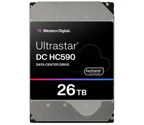 WD Ultrastar DC HC590 26TB / HDD / 3.5" / SATA 6Gbs / 7200RPM / 512MB cashe 
