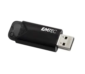 EMTEC USB-Stick 512GB B110 USB 3.2 Click Easy černá / flash disk / USB-A 3.2 / čtení až: 20MBs / zápis až: 10MBs 