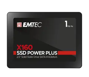 EMTEC X160 SSD Power Plus 1TB / SSD / SATA3 2,5" / čtení: 520MBs / zápis: 500MBs