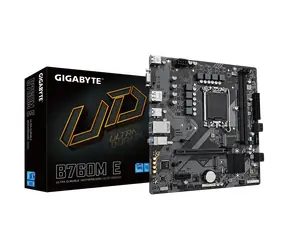 GIGABYTE B760M E / B760 / LGA 1700 / 2x DDR5 / PCIEx16 / GLAN / mATX