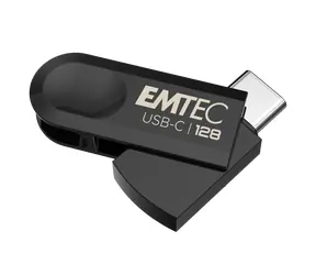 EMTEC C280 USB 3.2 Type-C 128GB / flash disk / čtení: 80Mbs / zápis: 20MBs